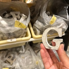 アルファベット　文字　DIY パーツ　の画像