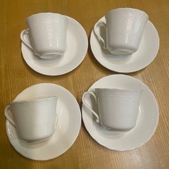 予定者決定中　コーヒーカップの画像