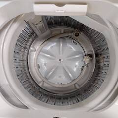 【愛品倶楽部柏店】 YAMADA SELECT ヤマダセレクト 2021年製 5.0kg 全自動洗濯機 YWM-T50H1の画像