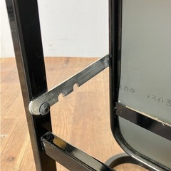 スタンドミラー スチールフレームの画像