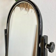 スタンドミラー スチールフレームの画像
