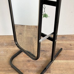 スタンドミラー スチールフレームの画像