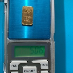 新品純金、日本マテリアル24金5グラム、インゴットゴールドバー、公式国際ブランド商品
の画像