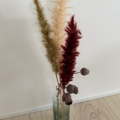 ドライフラワー　花瓶セット　フラワーベースの画像