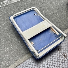 《売約済》【武蔵小山店】 台車 キャリーカート 折りたたみ台車 平台車 運搬台車 キャリー 荷物運び 工具運搬 折りたたみ キャスター付き 業務用 中古台車 配送用台車 引っ越し 工具台車 カートの画像