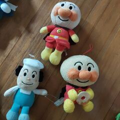 アンパンマンシリーズぬいぐるみ11点まとめ売りの画像