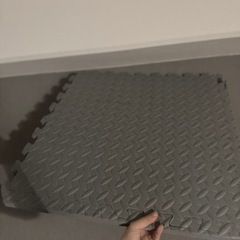 【新品未使用】超厚ジョイントマット グレー 6枚セット 2.5cm厚の画像
