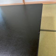 座卓　黒色の画像