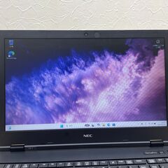 【ネット決済・配送可】NEC VX-7 ノートPC i5 10世代 8GB HDD 256GB 15.6 382の画像