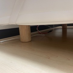 無料！！人気 
無印 シングルベット 脚付の画像