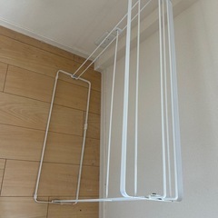 バスタオルハンガー　物干し竿の画像