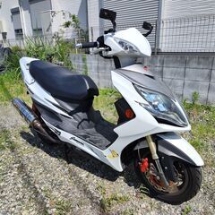 キムコ　レーシングキング180FI　実働！調子良し！爆速スクーター！の画像