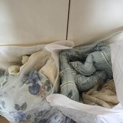 掛け布団と毛布