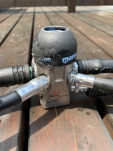 mares マレス チタンレギュレータセット 圧力系 オクトパス ダイビング