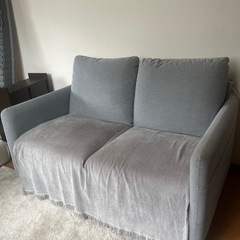 【7/29まで譲ります】IKEA ANGERSBY 2人掛けソファの画像