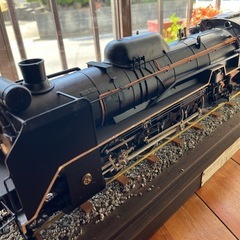 なつかしのＤ51型蒸気機関車模型の画像