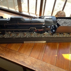 なつかしのＤ51型蒸気機関車模型の画像