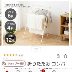 アイリスオーヤマ  洗濯物干し タオルハンガー　軽量の画像