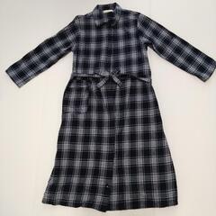 マタニティパジャマ　犬印　ワンピースタイプ　長袖　М〜Lサイズ