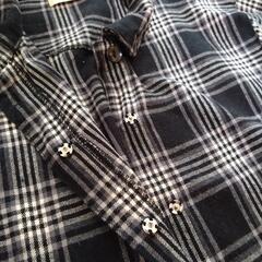 マタニティパジャマ　犬印　ワンピースタイプ　長袖　М〜Lサイズの画像