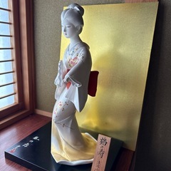 博多人形　鶴の寿　秀次作の画像
