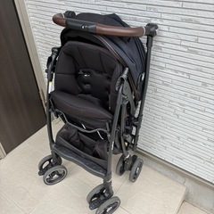 【美品】ベビーカー　アップリカ　ラクーナクッション　フリープラスの画像