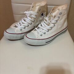 コンバース CONVERSE キャンバス オールスター ハイカット・ローカット スニーカー レディース メンズ２足セット⑧の画像