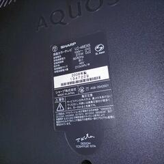 ４６インチ液晶テレビと大画面対応テレビボードの画像