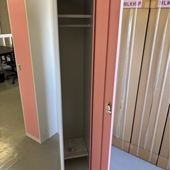 2号店在庫　未使用❗️ピンク1人用ロッカー❗️の画像