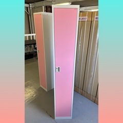 2号店在庫　未使用❗️ピンク1人用ロッカー❗️の画像