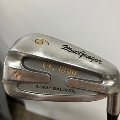 ☆値下げ☆2507-399 MacGregor CG 1800 4-WAY BALANCE I#6 ゴルフアイアンクラブ キズ汚れ有りの画像