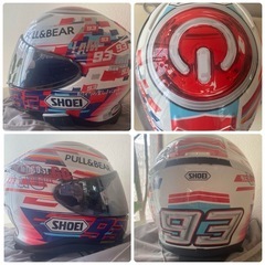 SHOEI Z-7 MARQUEZ POWER UP! インカム付きの画像