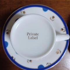 ①Private Labelペアカップ＆ソーサの画像