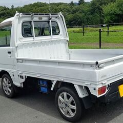 車検９年７月★農道ポルシェ サンバー軽トラ 4WD EL パワステ エアコンの画像