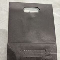 ラッピング袋　こげ茶/茶色/ブラウン　リボンの画像