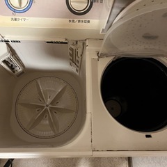 引き取り限定。あえて二層式洗濯機をお探しの方に。の画像