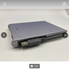 SONY　ソニー　VAIO　PCGA-UFD5　フロッピーディスクドライブ　中古　通電動作未確認　パソコン周辺機器　バイオ専用　＊B586＊の画像