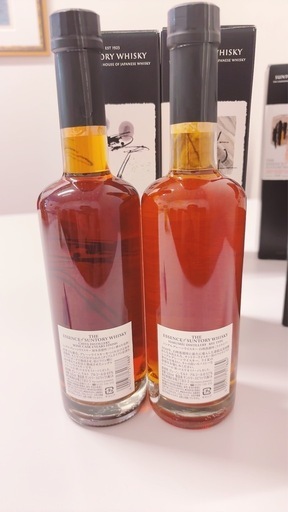 サントリー Ｔｈｅ　Ｅｓｓｅｎｃｅ知多蒸溜所　 ワイン樽４年後熟と   サントリー Ｔｈｅ　Ｅｓｓｅｎｃｅ　白州蒸溜所　ライタイプ 