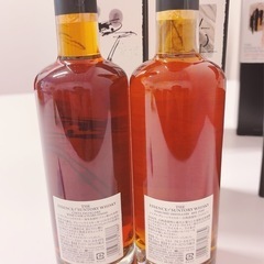 サントリー Ｔｈｅ　Ｅｓｓｅｎｃｅ知多蒸溜所　 ワイン樽４年後熟と   サントリー Ｔｈｅ　Ｅｓｓｅｎｃｅ　白州蒸溜所　ライタイプ の画像