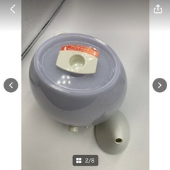 SIS　H2O　超音波式　加湿器　J22　中古　美品　ホワイト　通電動作確認済　連続８時間可能　1.6　19×16.5×29.5㎝　家電　＊B552-1＊の画像