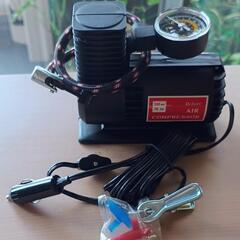 エアーコンプレッサー　電動空気入れ　12Vの画像