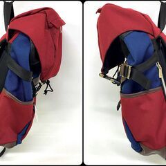 【買取宝船 枝吉店】Lee バックパック エンジ/ネイビー/ブラウン リュックサックの画像
