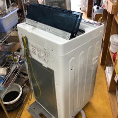 ２０１８年製　ハイアール Haier 全自動洗濯機 5.5kg ホワイト JW-C55Aの画像