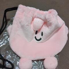 【新品】　ももピッ！　巾着袋の画像
