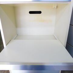 【JM663】 食器棚 レンジボード レンジ台 幅約60cm 炊飯器台 キッチン収納の画像