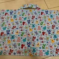 手作りレッスンバッグの画像