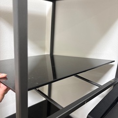 ニトリ ガラスラックの画像