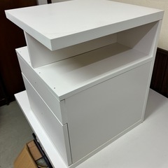 サイドラックワゴン 引出し付き 未完成の画像