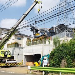 現場作業員（地盤改良工）の画像