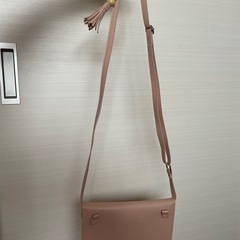SHEINピンク フラップショルダーバッグの画像